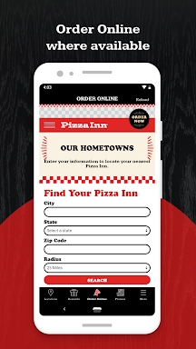 Pizza Inn Rewards screenshots
