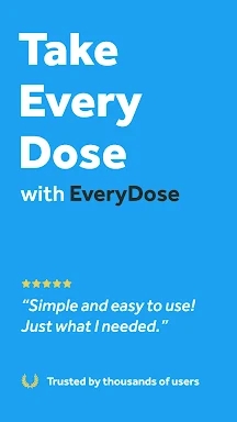 EveryDose: Medication Reminder screenshots