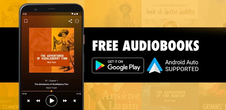 Freed Audiobooks screenshots