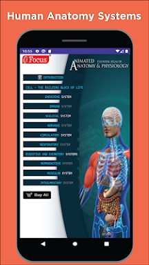 Anatomy and Physiology atlas screenshots