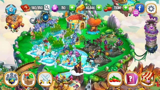Dragon City Mobile screenshots