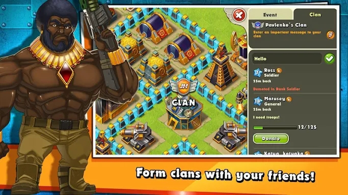 Jungle Heat: War of Clans screenshots