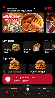 KFC Pakistan screenshots