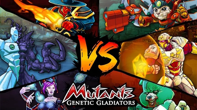 Mutants Genetic Gladiators screenshots