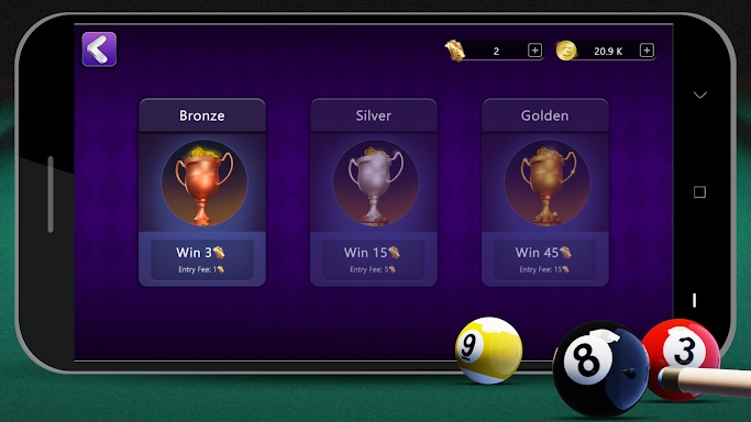 8 Ball Billiards Offline Pool screenshots