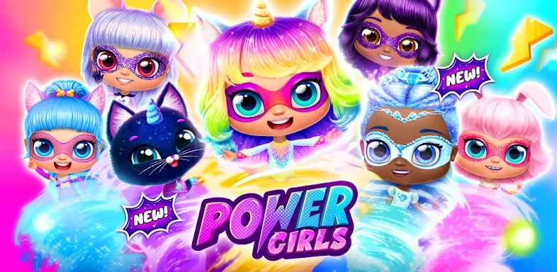 Power Girls - Fantastic Heroes screenshots