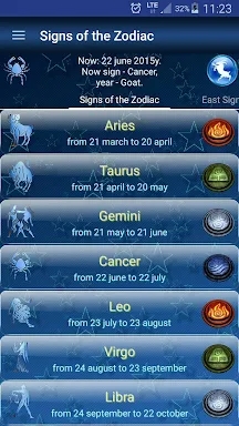 Signs of the Zodiac screenshots