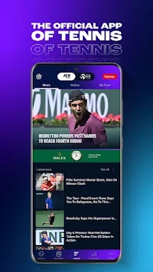 ATP WTA Live screenshots