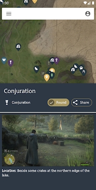 MapGenie: Hogwarts Legacy Map screenshots