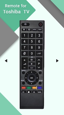 Remote for Toshiba TV screenshots