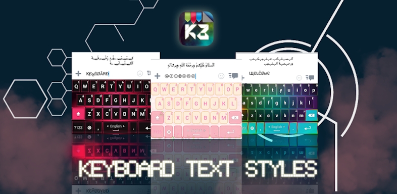 Decoration Text Keyboard screenshots