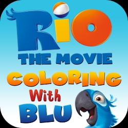 Rio: Coloring with Blu