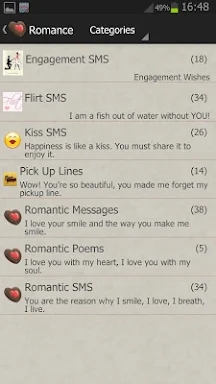 All In One SMS Library Quotes  screenshots