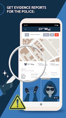 Prey: Find My Phone & Security screenshots