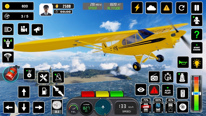 Pilot Flight Simulator Games screenshots