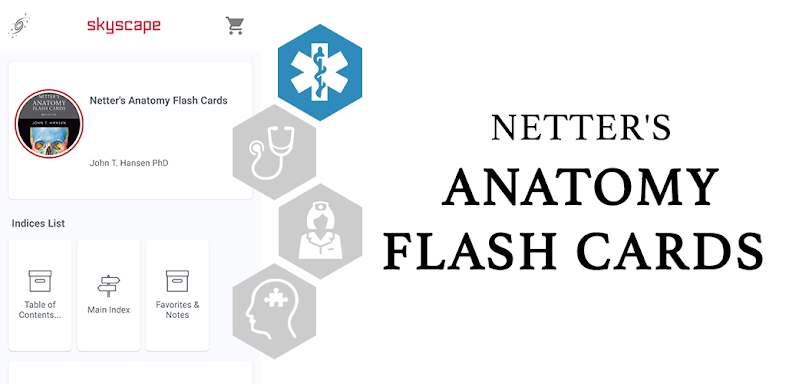 Netter's Anatomy Flash Cards screenshots