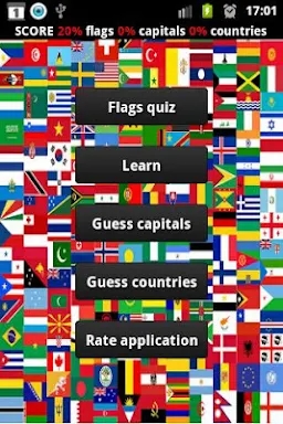 World capitals logo quiz screenshots