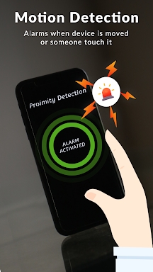 Phone Anti-theft alarm screenshots