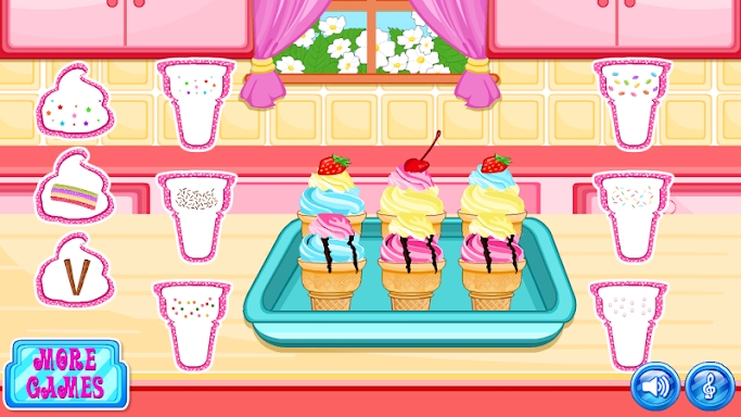 Cone Cupcakes Maker screenshots