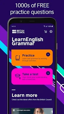 LearnEnglish Grammar screenshots