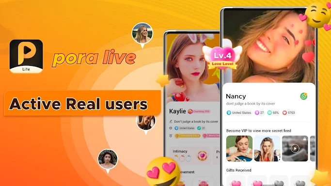 Pora Live & Video Call screenshots