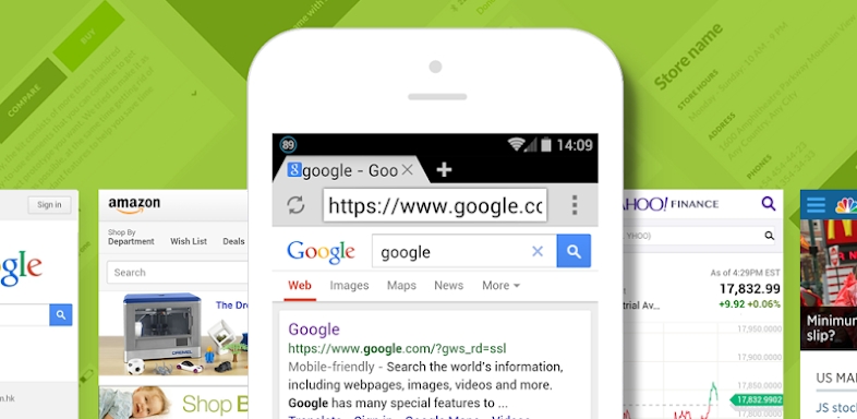 Browser 4G screenshots