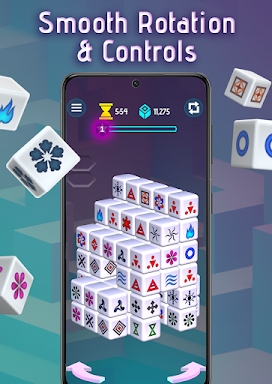 Mahjong Dimensions: 3D Puzzles screenshots