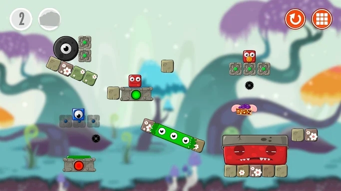 Monsterland 2. Physics puzzle screenshots