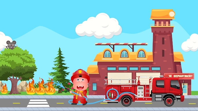 Fireman for Kids - Fire Truck screenshots