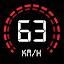 GPS Speedometer : HUD odometer icon