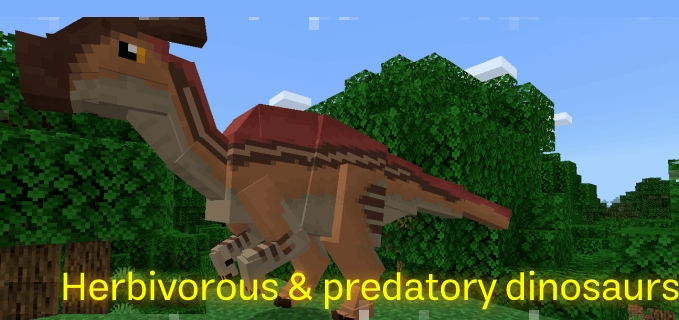Jurassic Craft Dinosaurs Mod screenshots