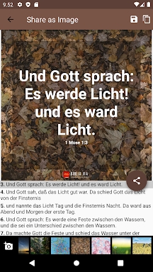German Bible screenshots