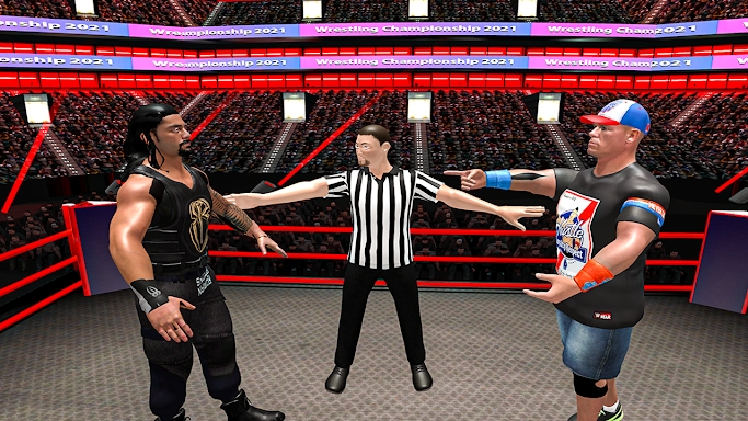 Wrestling Fight Revolution 3D screenshots