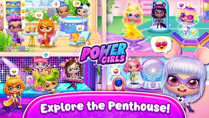 Power Girls - Fantastic Heroes screenshots