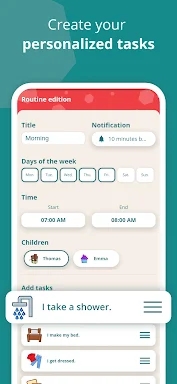 Kairos - Kids Chores Tracker screenshots
