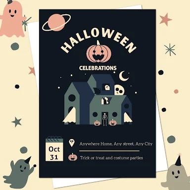 Halloween Card maker & photos screenshots
