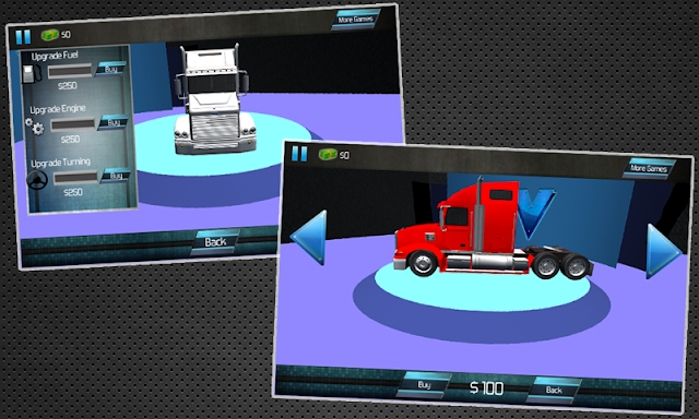 Truck simulator 3D 2014 screenshots