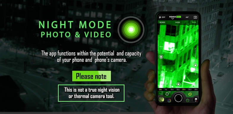 Night Mode: Photo & Video screenshots