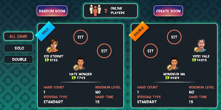 Spades - Play Online Spades screenshots