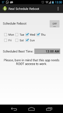 Real FAST Schedule Reboot Lite screenshots
