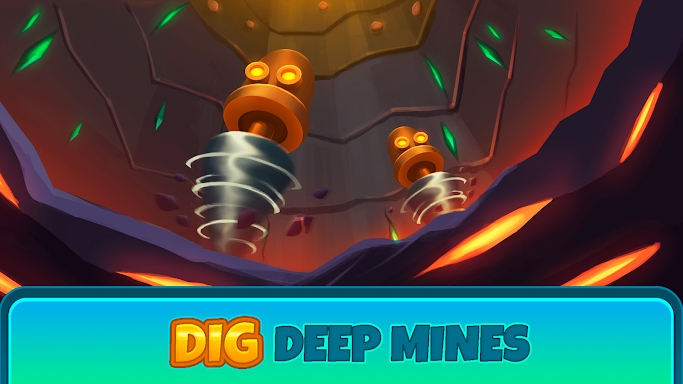 Deep Town: Idle Mining Tycoon screenshots