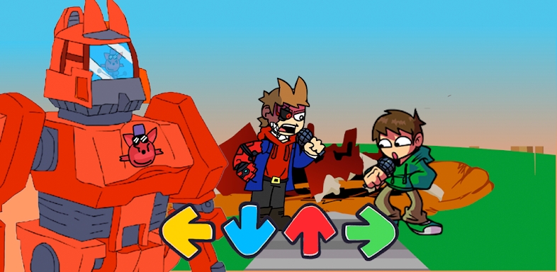 FNF Tord Red Fury Expanded Mod screenshots