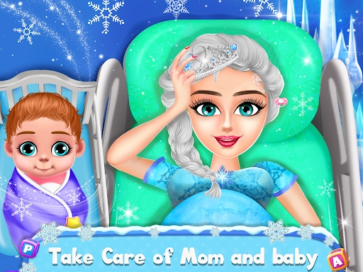 Ice Princess Mom and Baby Game screenshots