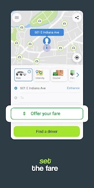 inDrive. Rides with fair fares screenshots