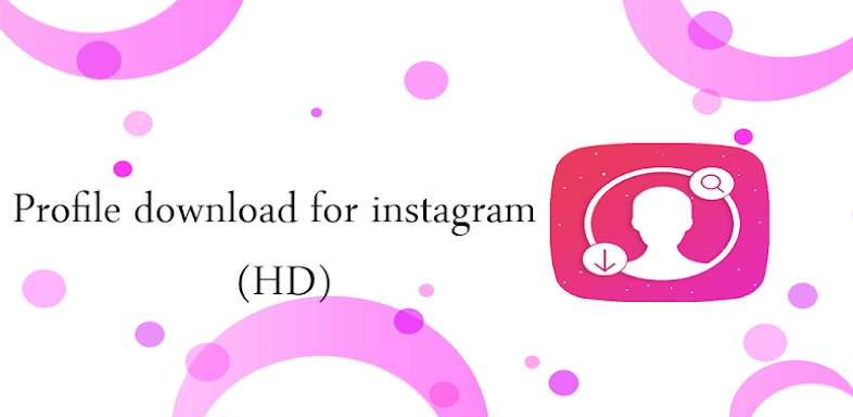 Profile download for Instagram (HD) screenshots
