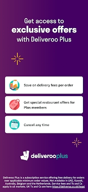 Deliveroo: Food Delivery UK screenshots