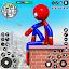 Stickman Rope Hero Spider Game icon