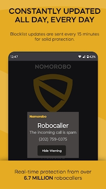 Nomorobo Basic Robocall Block screenshots