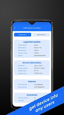Caller Name & Location Tracker screenshots