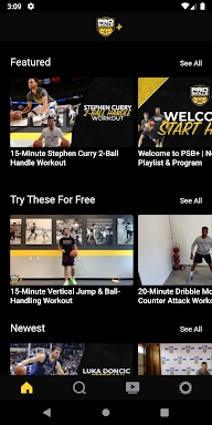 PSB+ Basketball Training screenshots